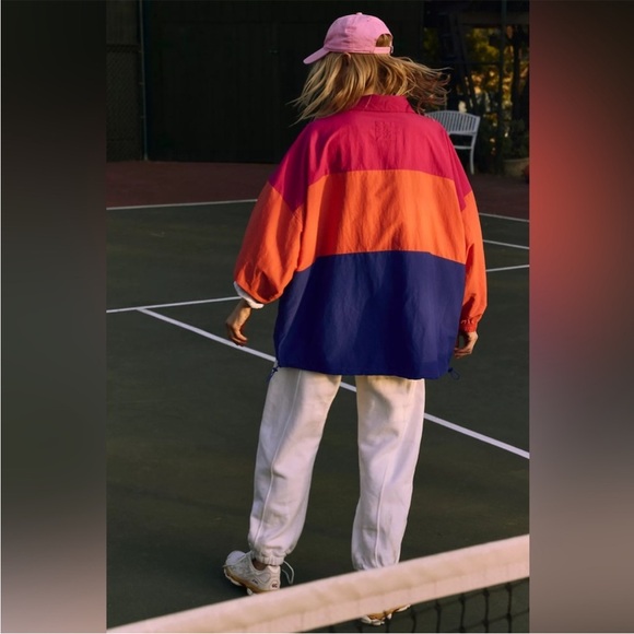 Free People Movement Perfect Ten zip up Color block jacket, Size XS - Picture 3 of 13